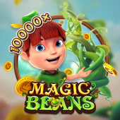 Magic Beans game cover with colorful bean symbols